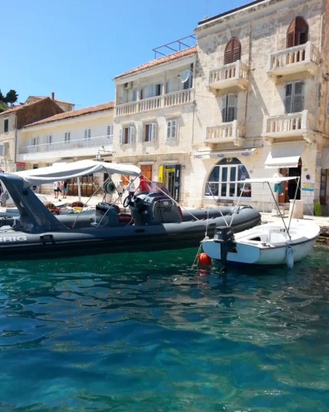 Boats and sea view