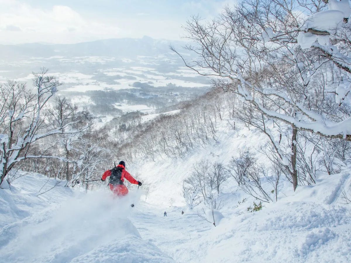 Snowmobiling in Japan