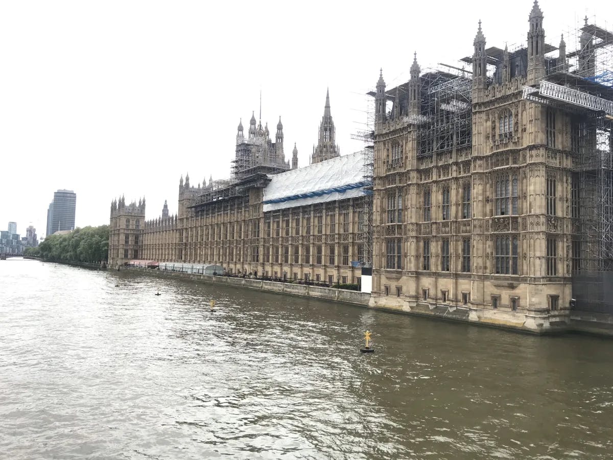 London City with Water