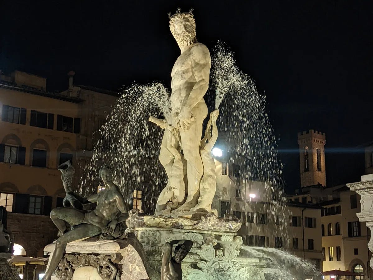 Florence at night