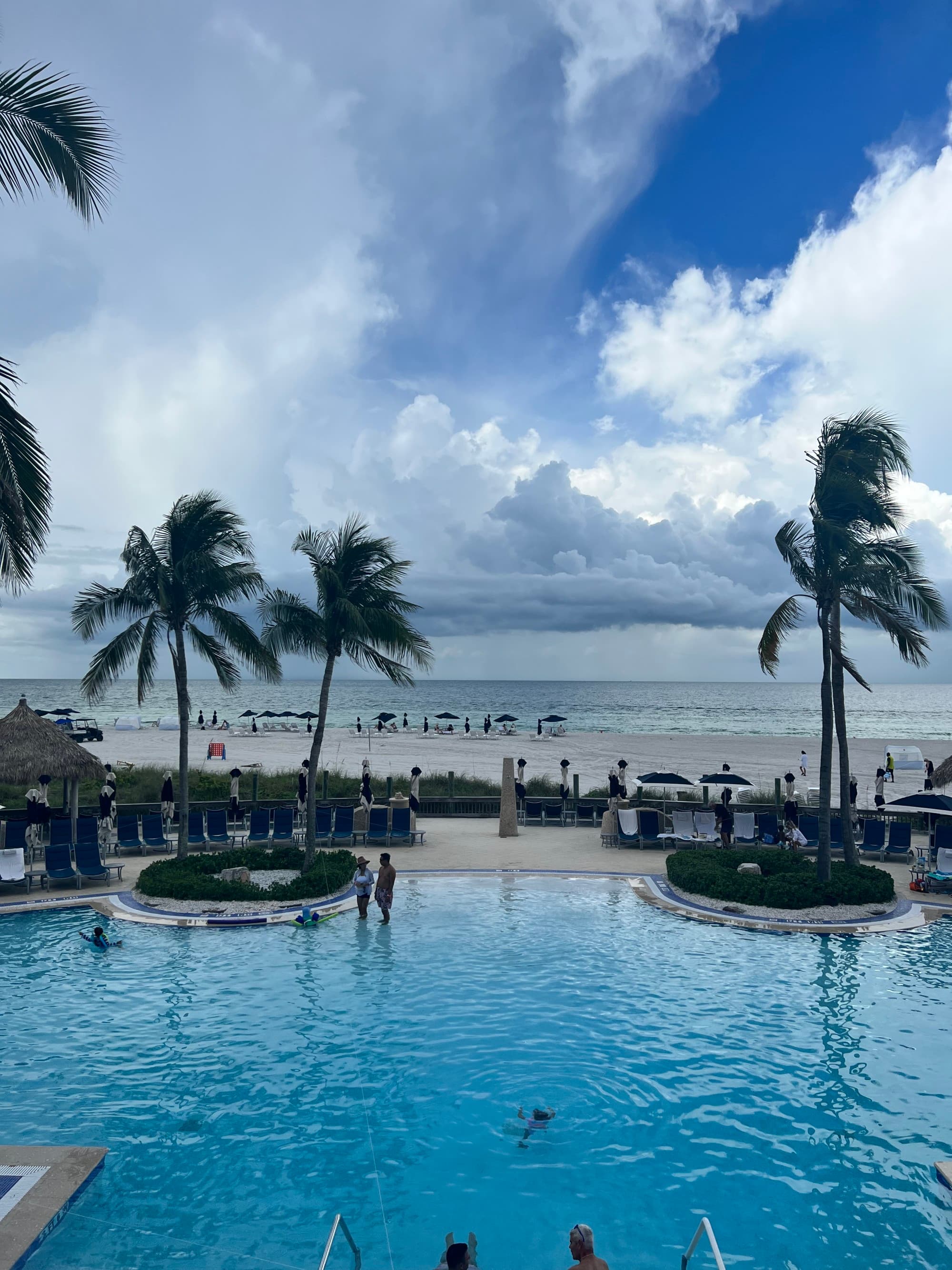 View of beach and sea