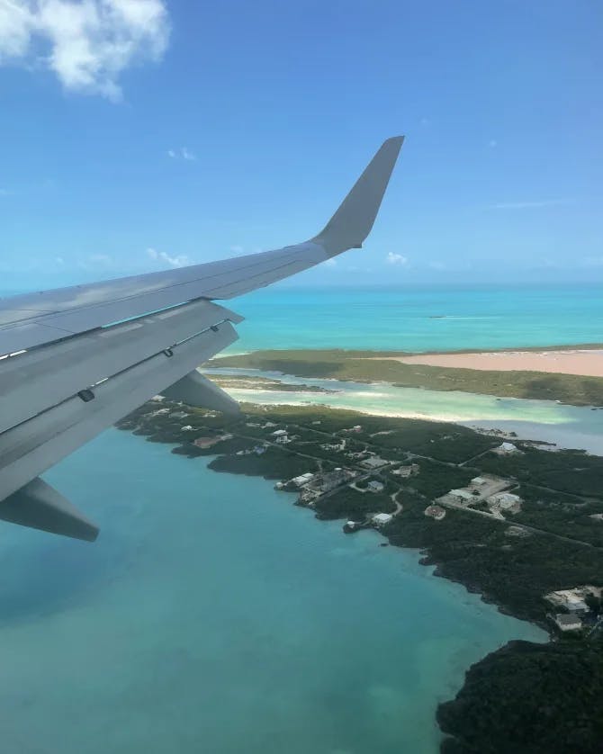 An aerialview from plane