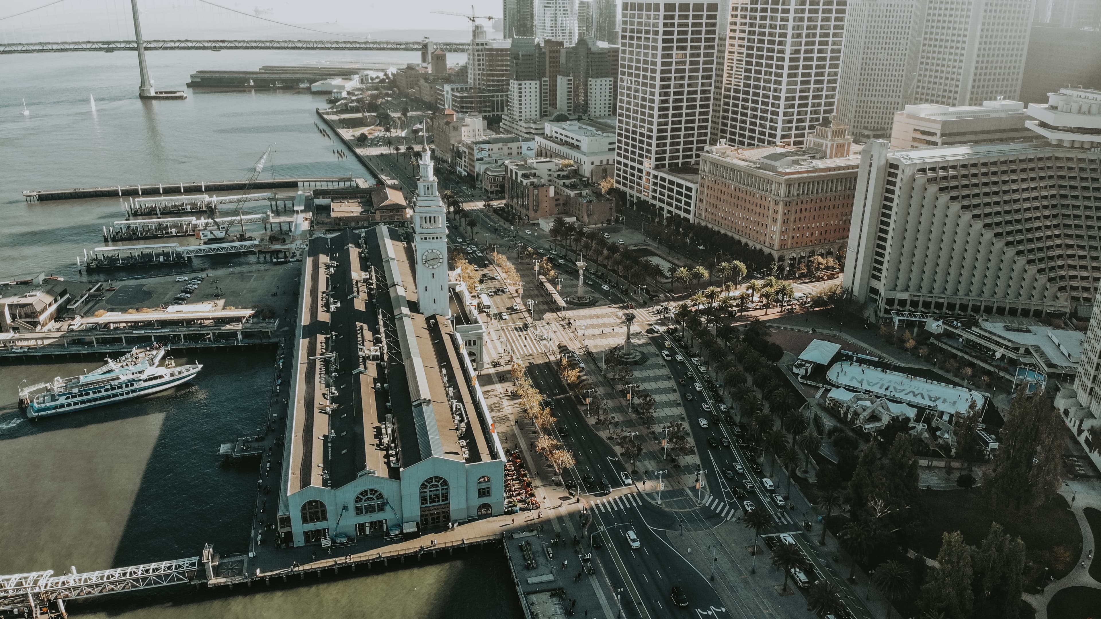 View of San Francisco Port