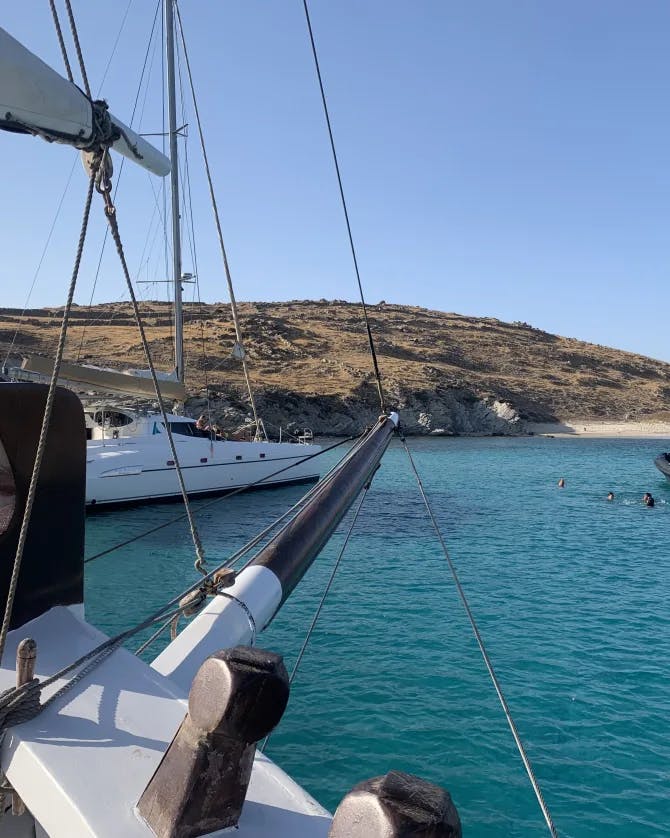 View from a boat