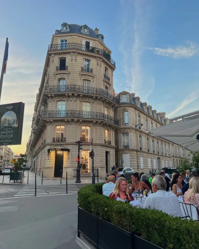 View of Avenue Montaigne