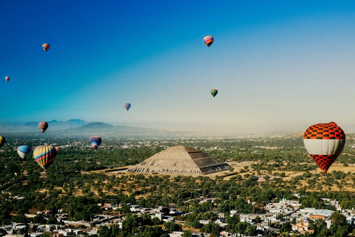 Hot air balloons in the sky during daytime