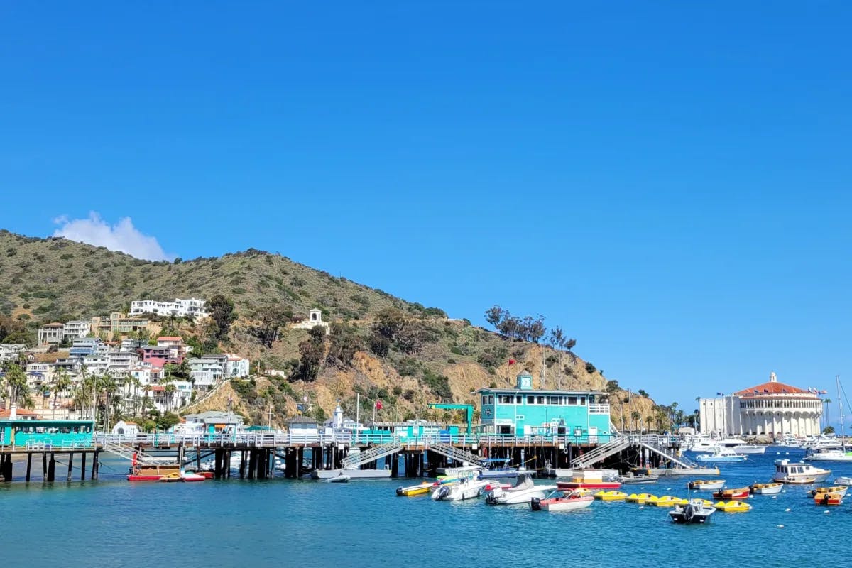 View of an island pier during the daytime