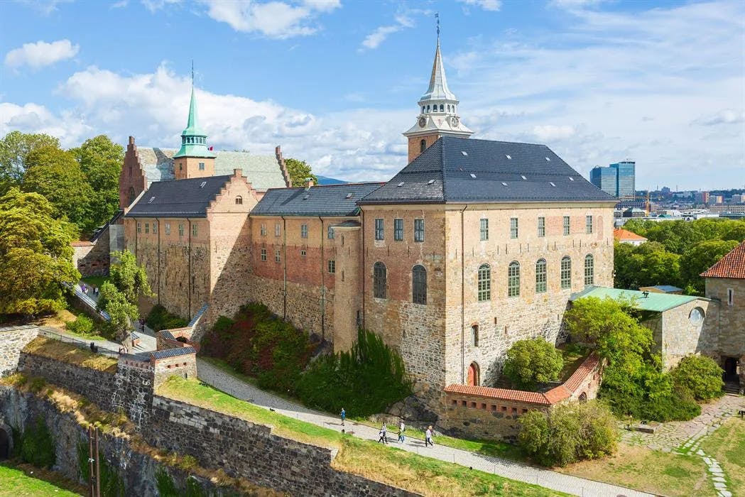 Akershus Fortress is a medieval castle in the Norwegian capital Oslo.