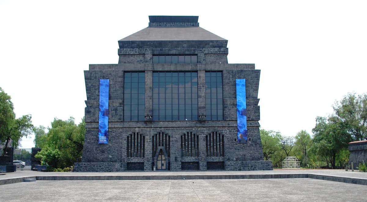 The exterior of Anahuacalli Museum