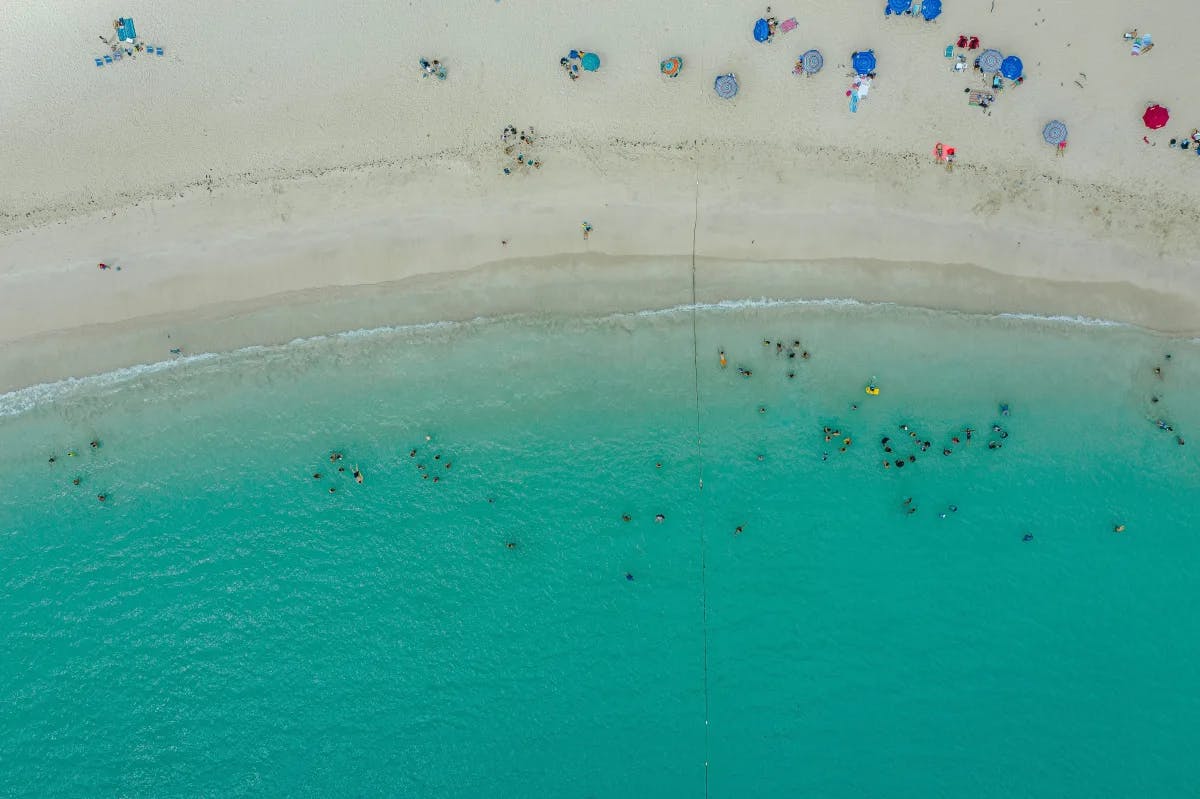 aerial photo of seashore during daytime