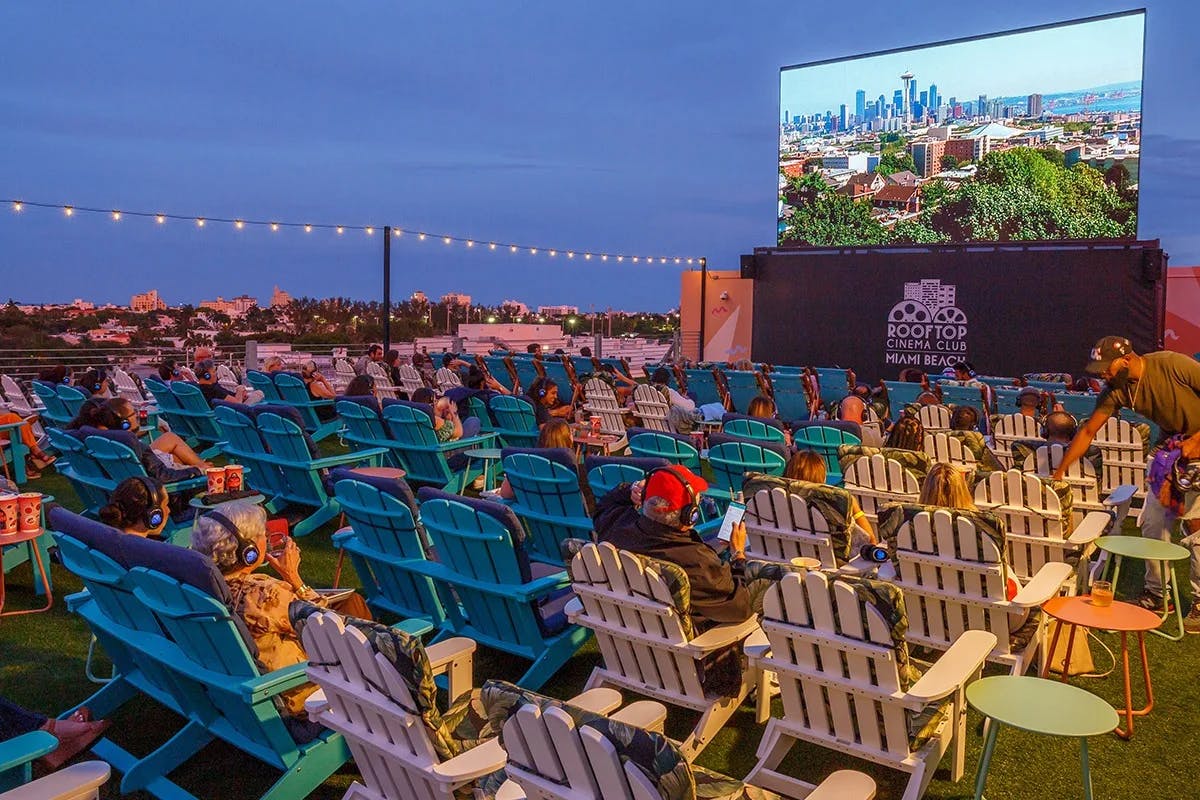 Enjoy the magic of movies under the stars at Rooftop Cinema Club