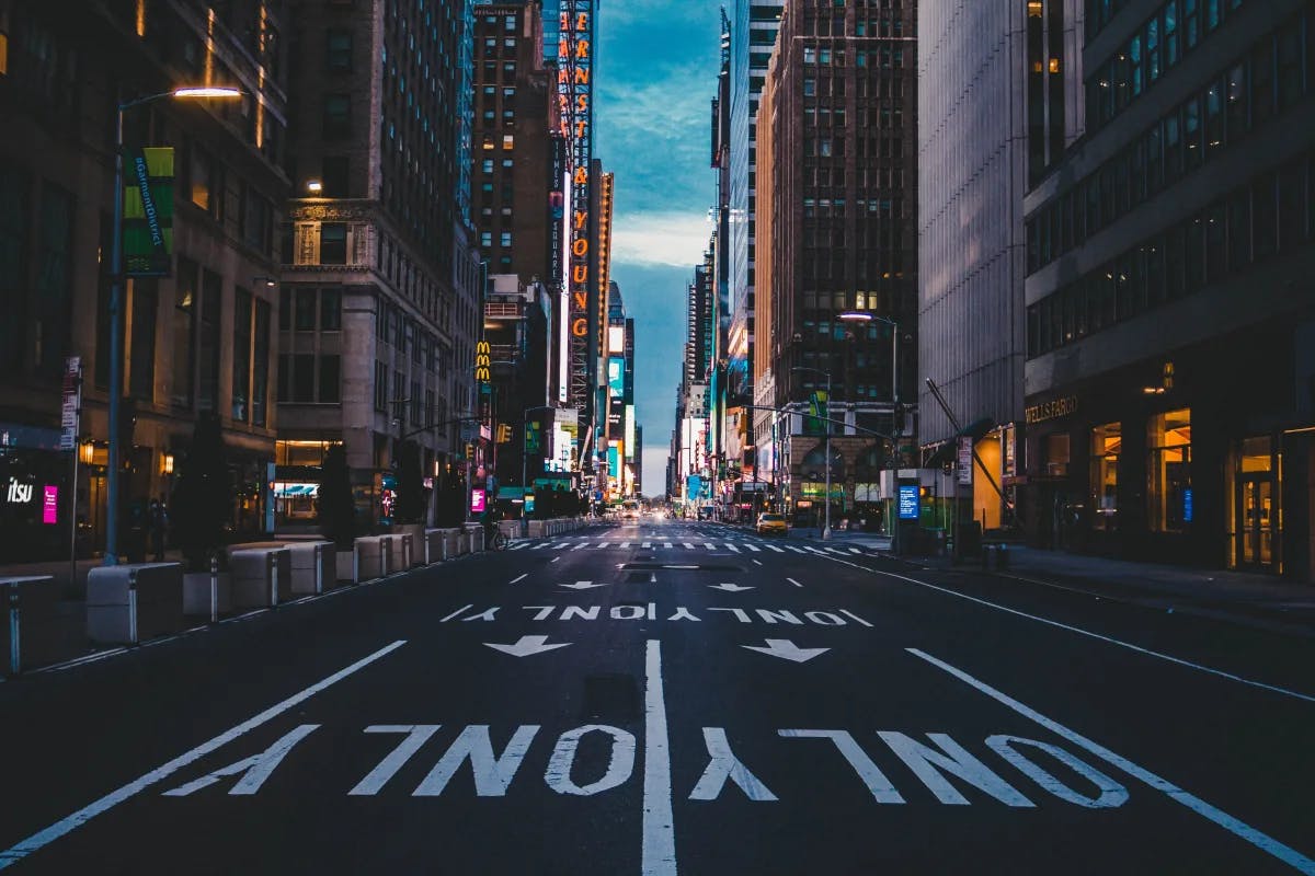 Time square of NYC