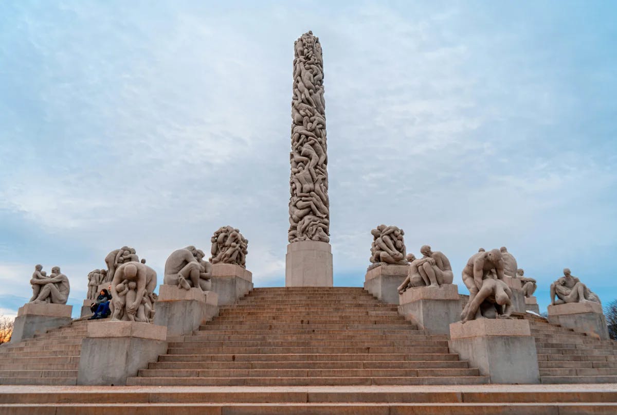 Vigeland Sculpture Park is a captivating outdoor gallery in Oslo, Norway.