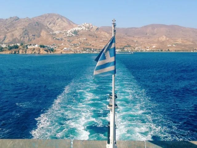 Naxos Blue Flag