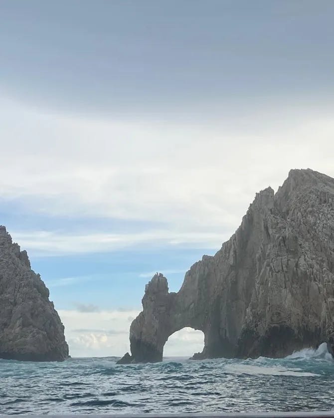 Sea and sea stacks view