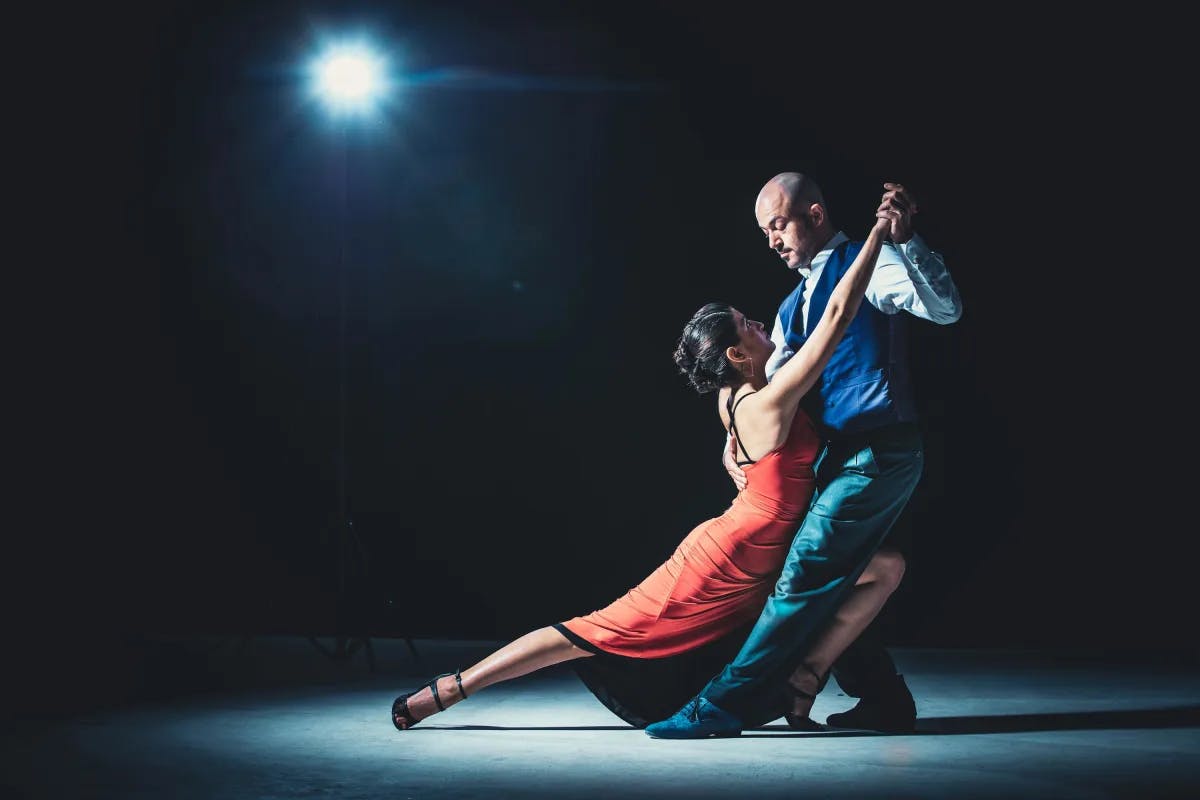 Argentine tango originated in the streets of Buenos Aires, Argentina.