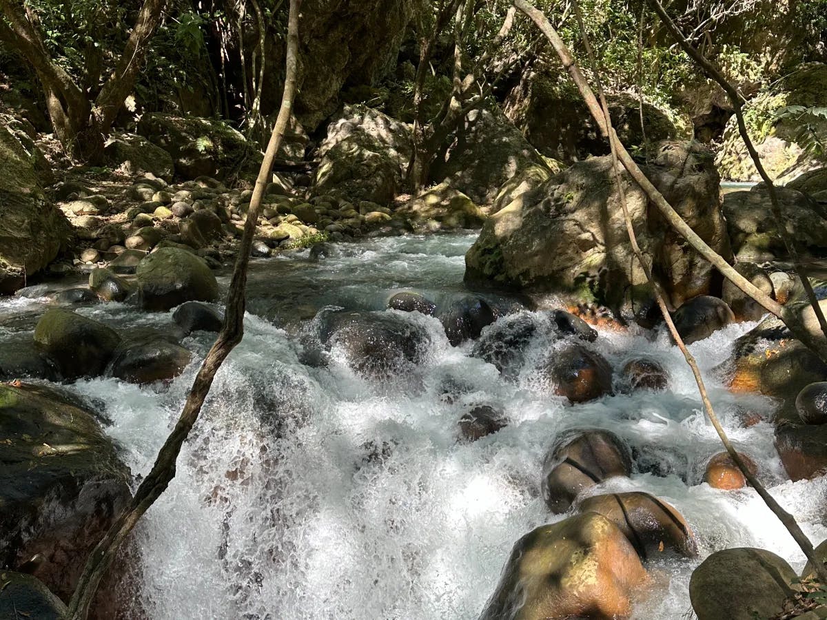 Hike in Rica around waterfalls
