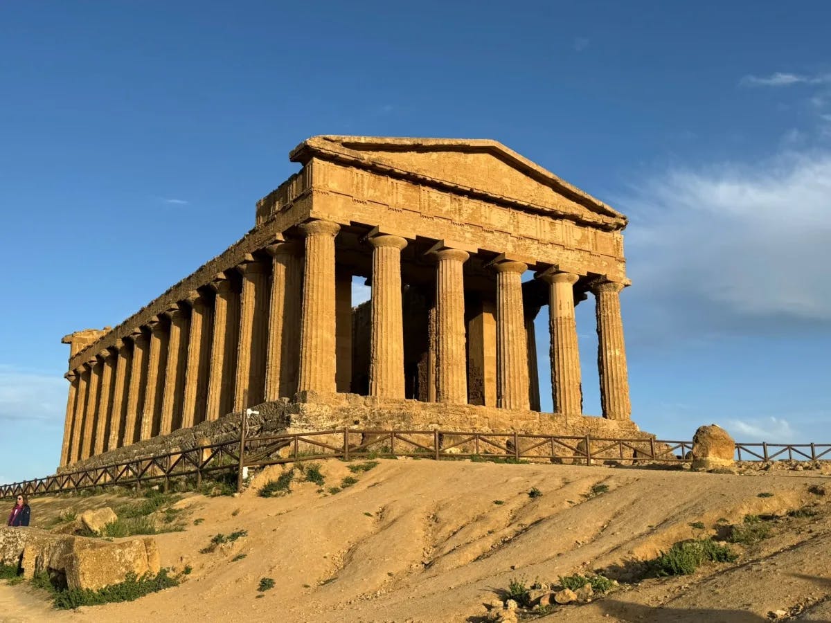 Ruins of an ancient temple during the daytime