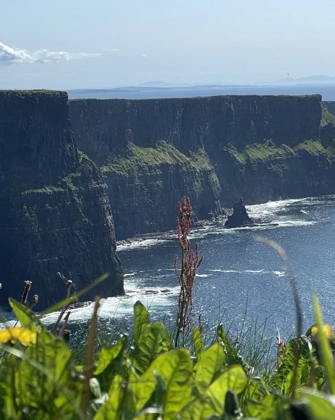 mountains and coast