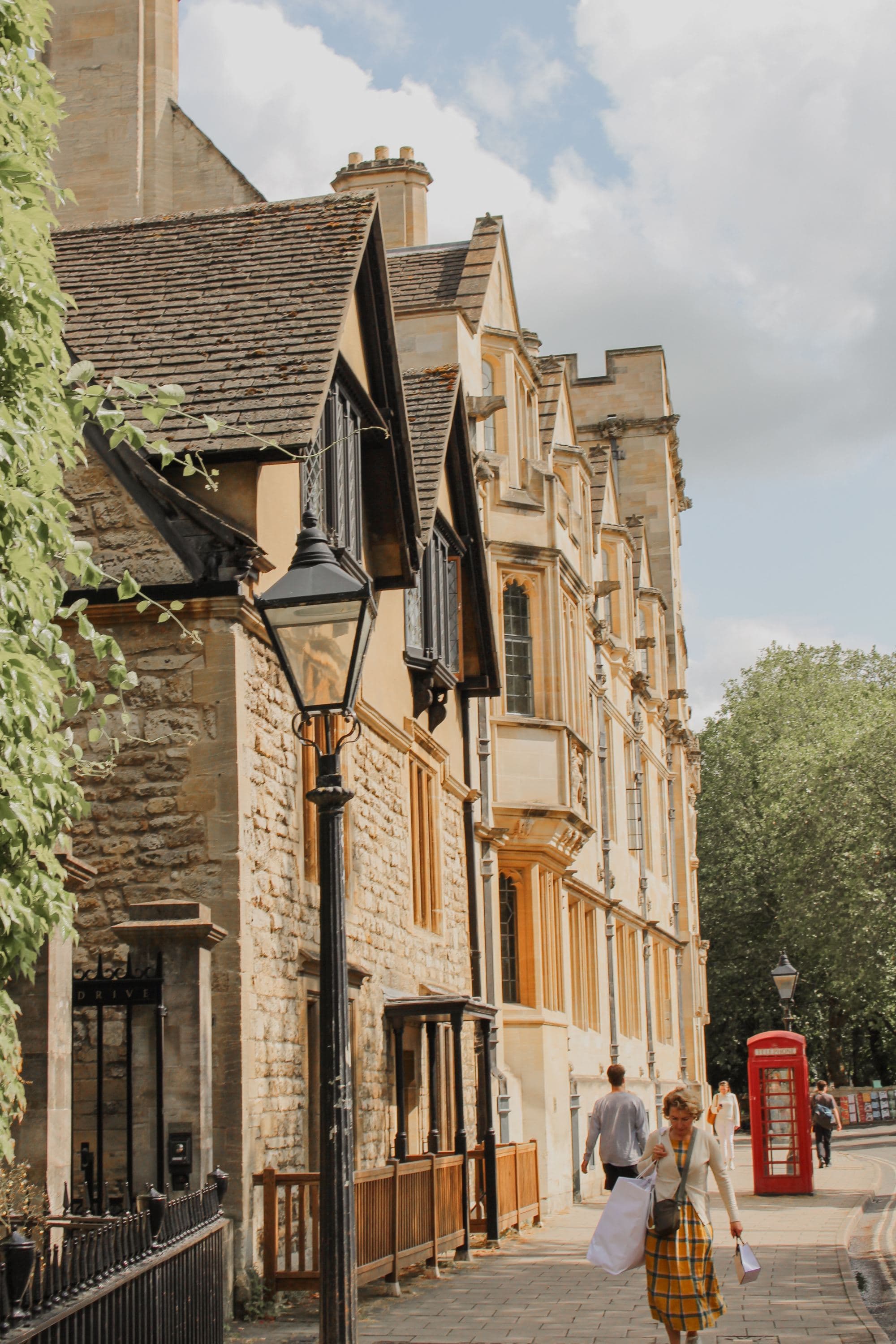 old buildings of a historic university