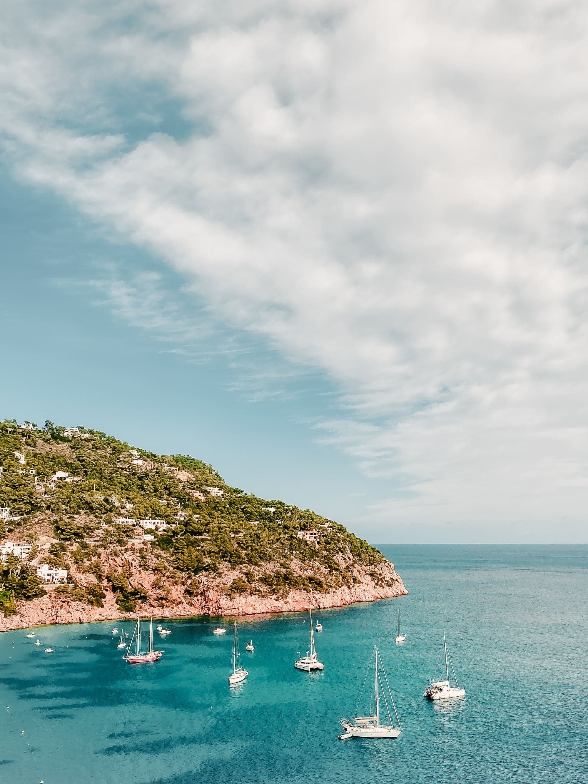 boats on harbor