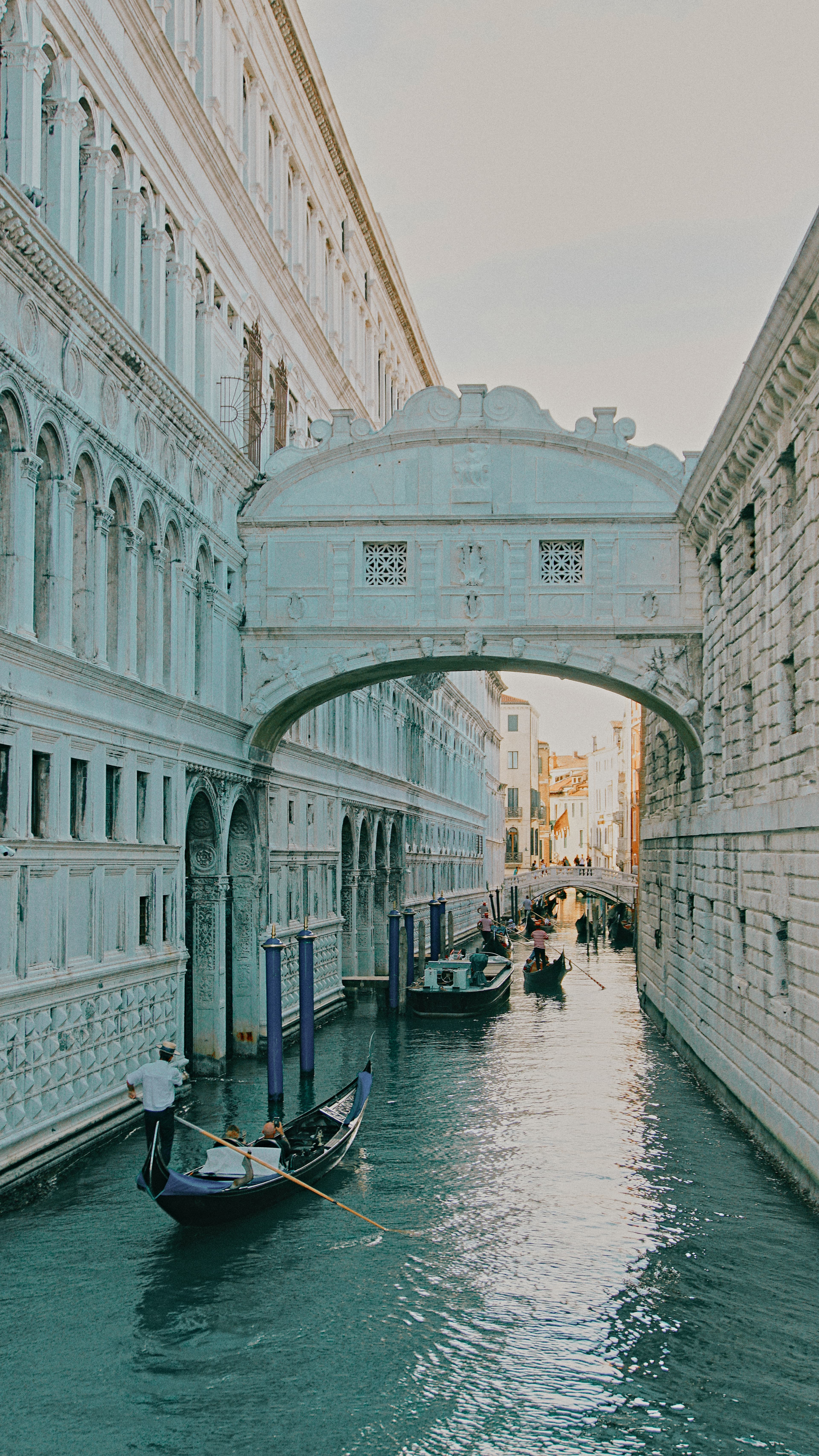 Buildings around river in Venice