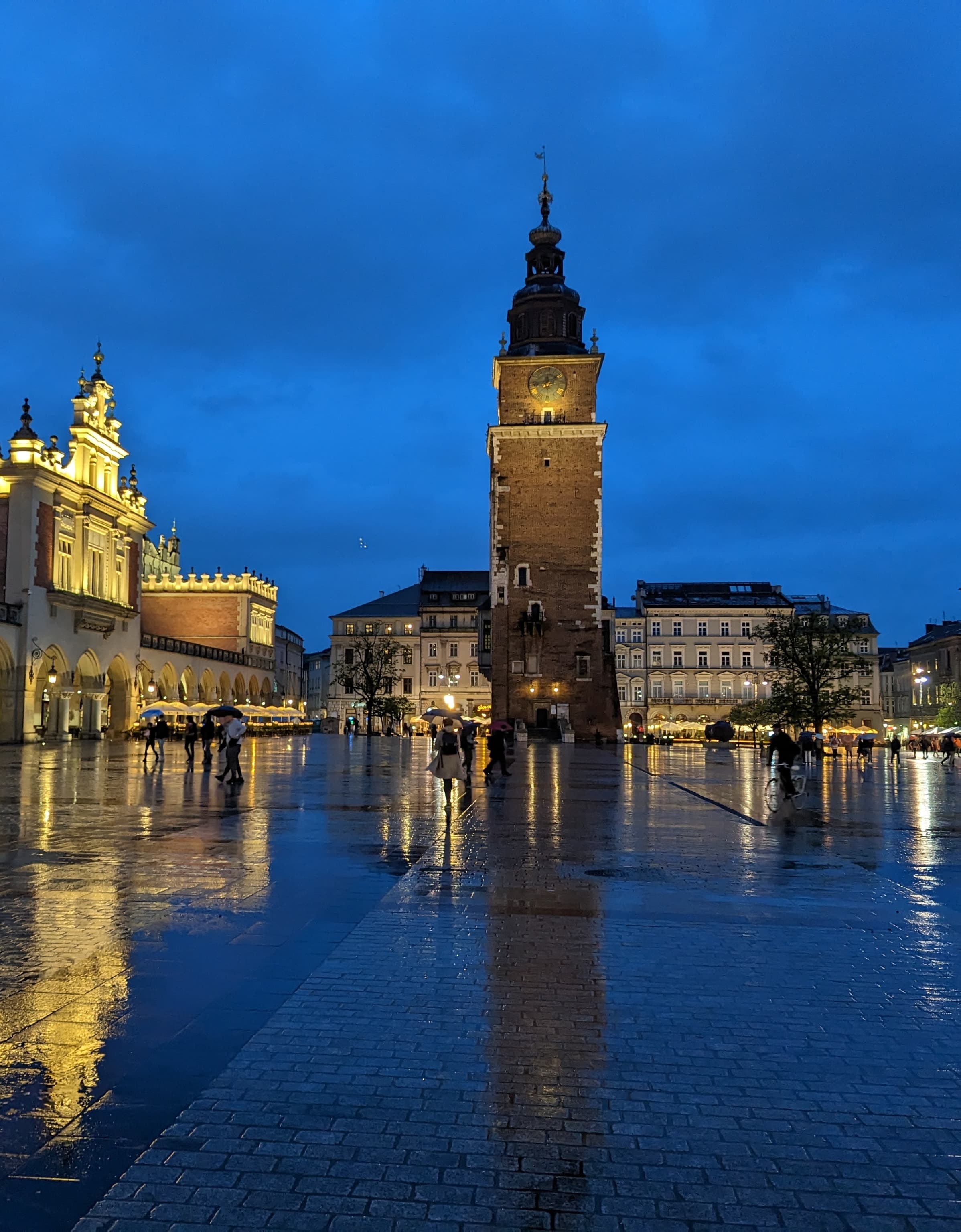 The main square in Krakow.