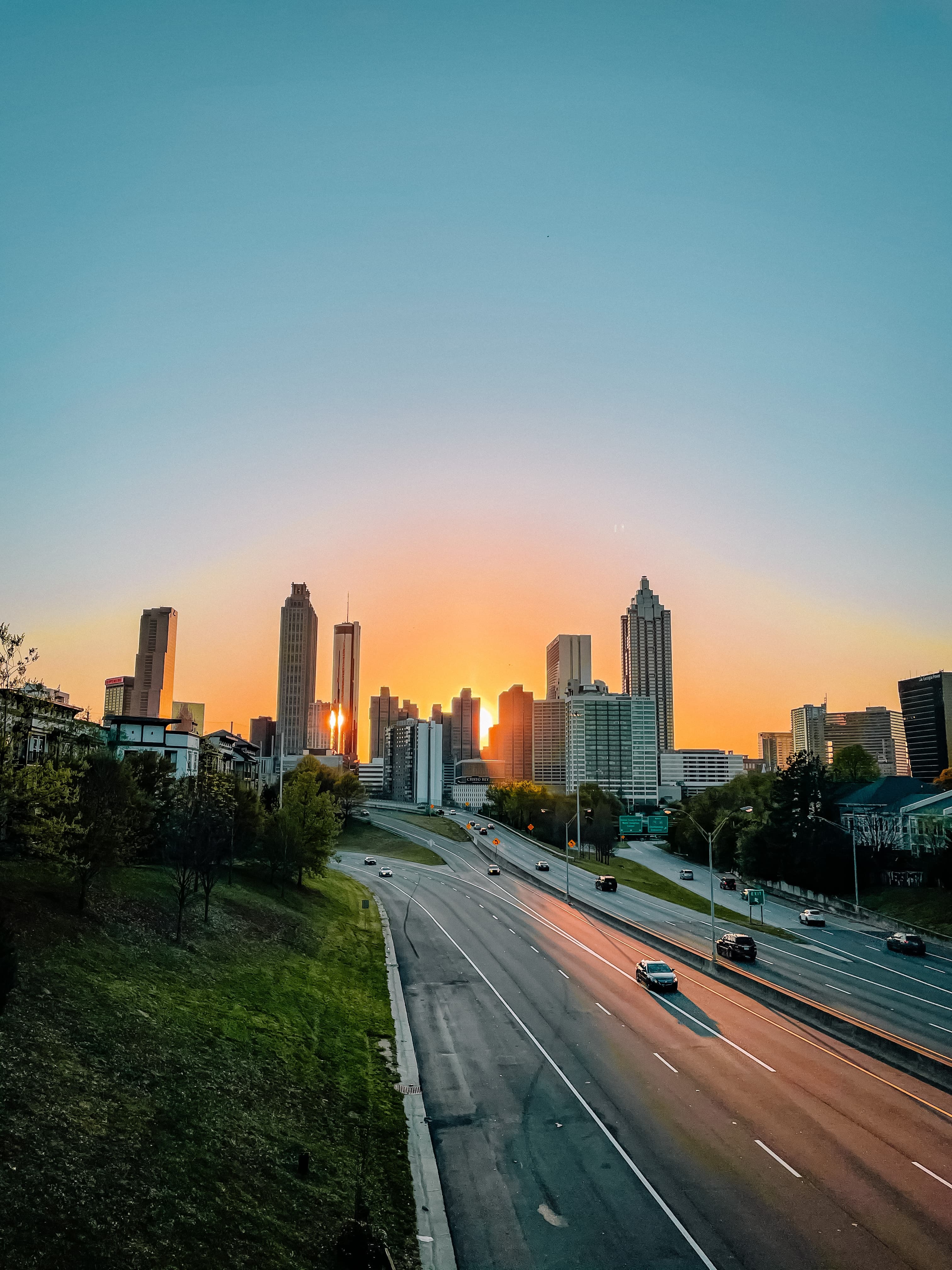 Buildings in Atlanta under blue sky during day time