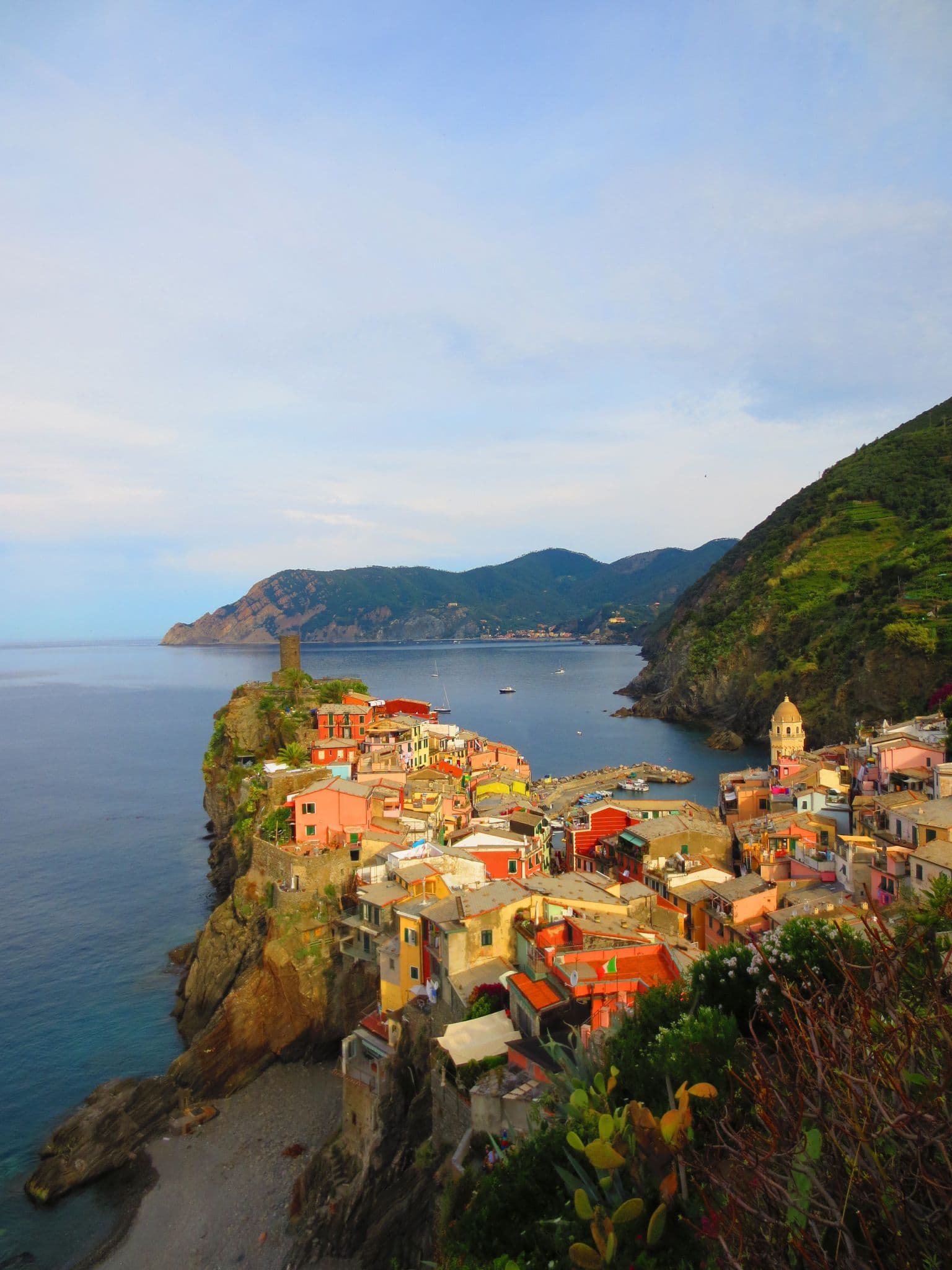 colorful houses on a coast