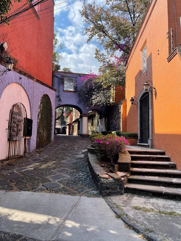 Back street of San Angel