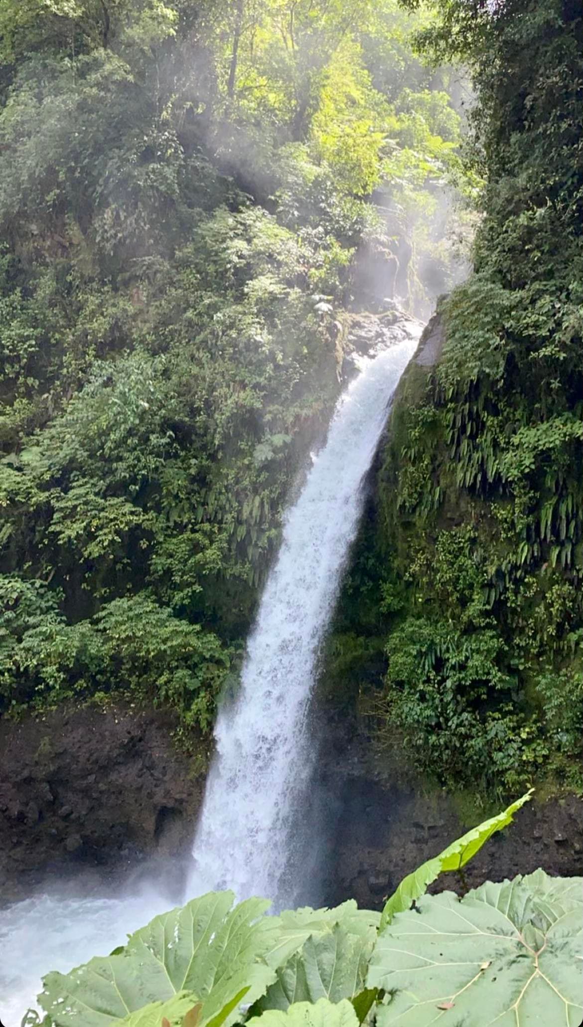 View of a waterfall