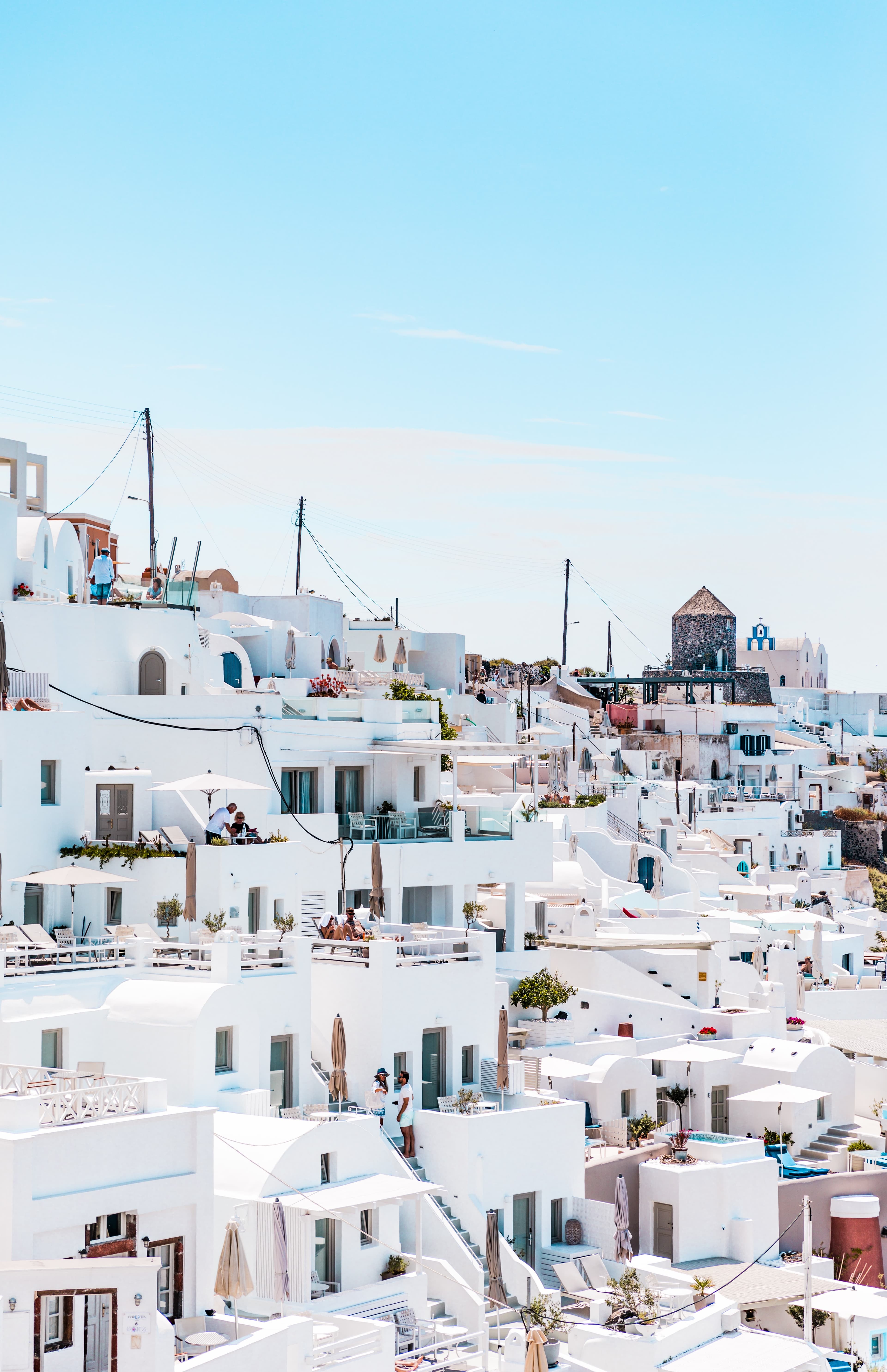 White buildings during daytime