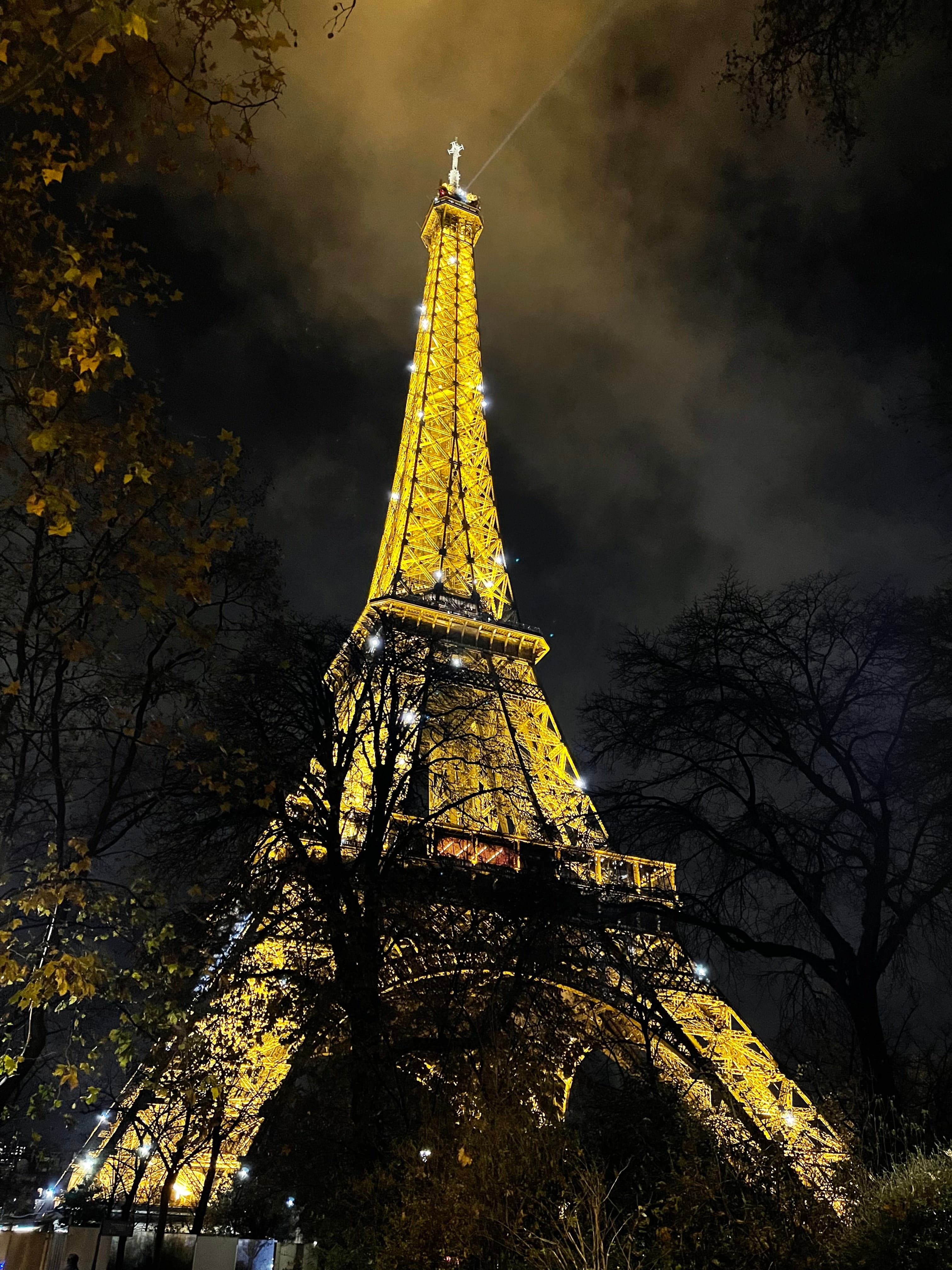 Eiffel tower in the night