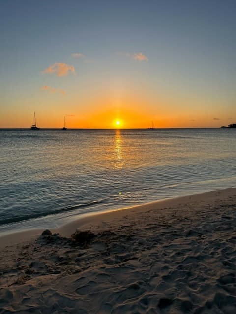 beach sunset