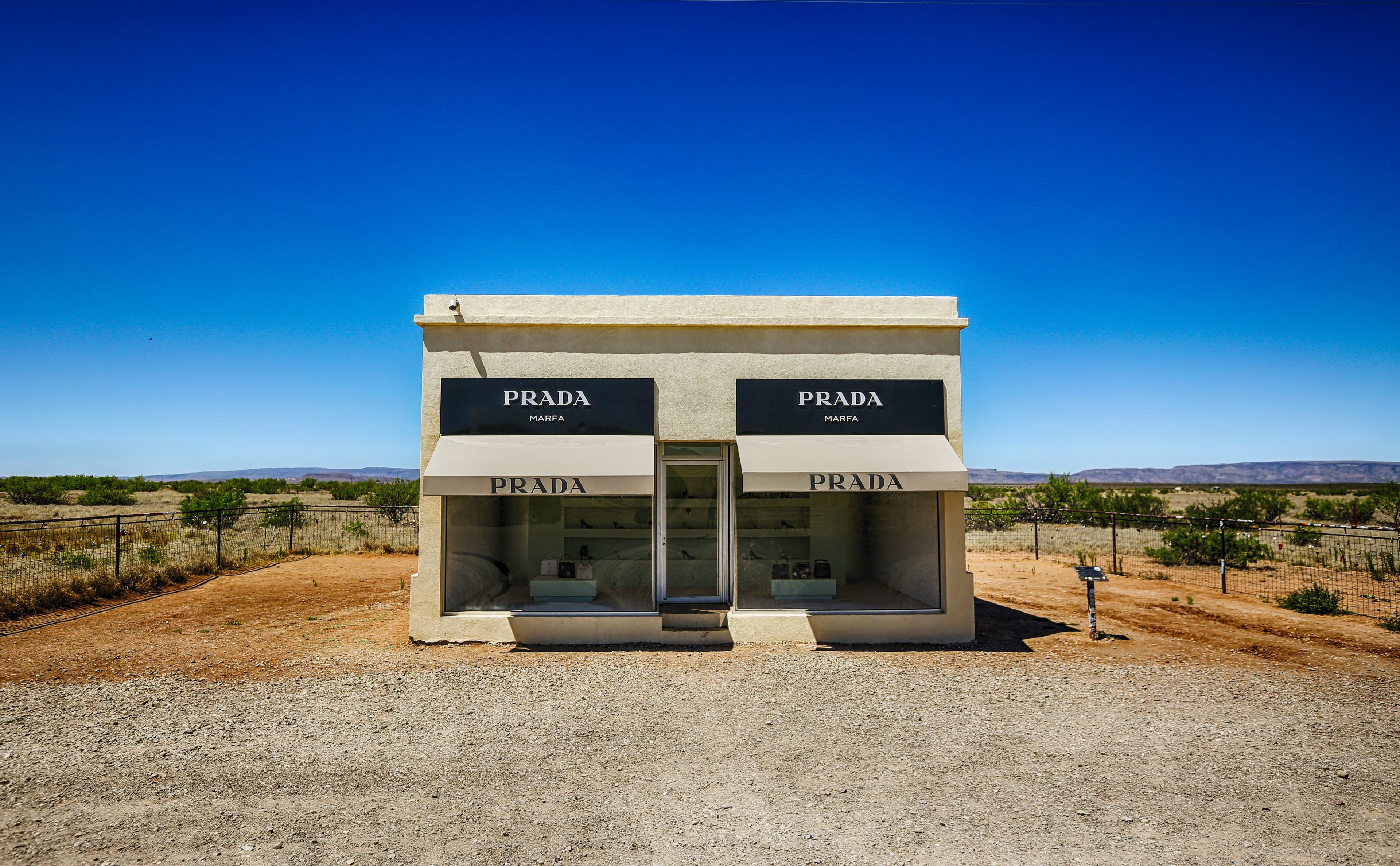 Prada in Marfa Texas