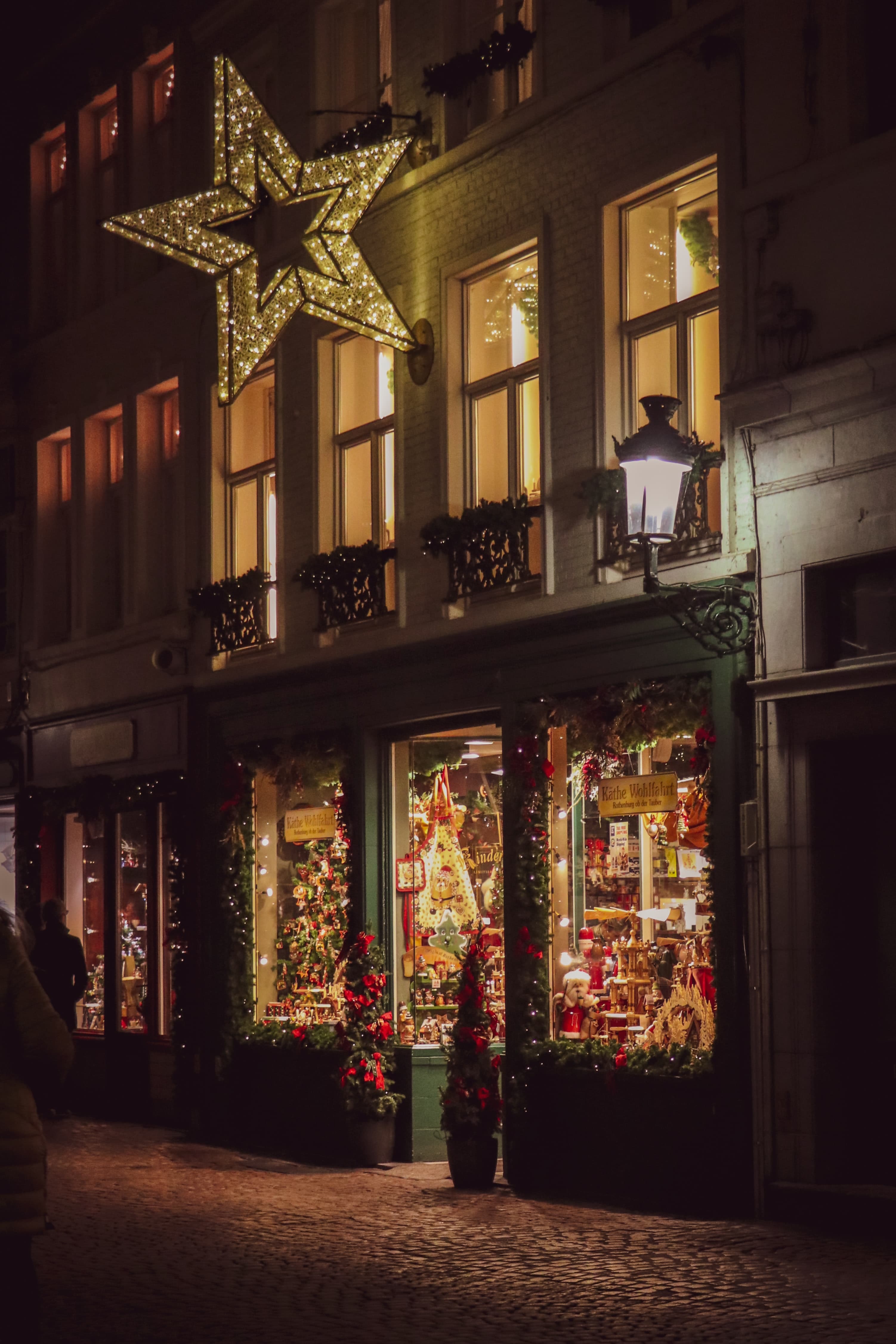 The streets of Strasbourg.