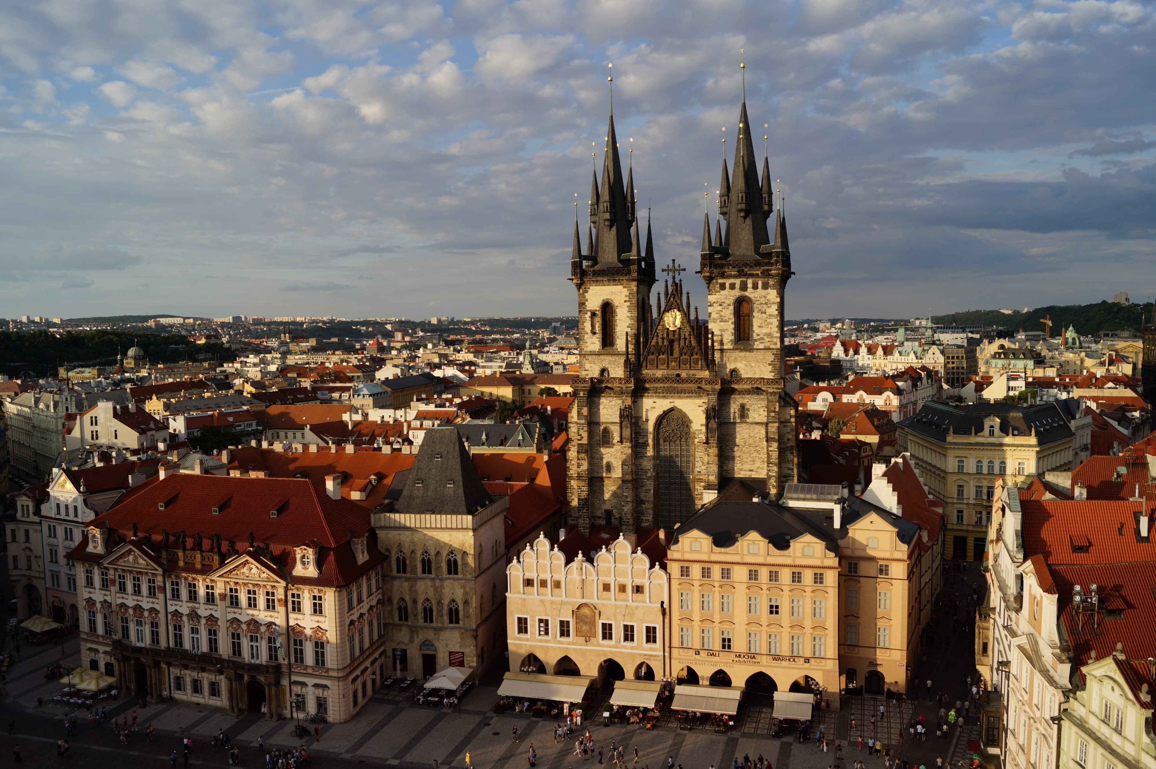 Daylight view of prague