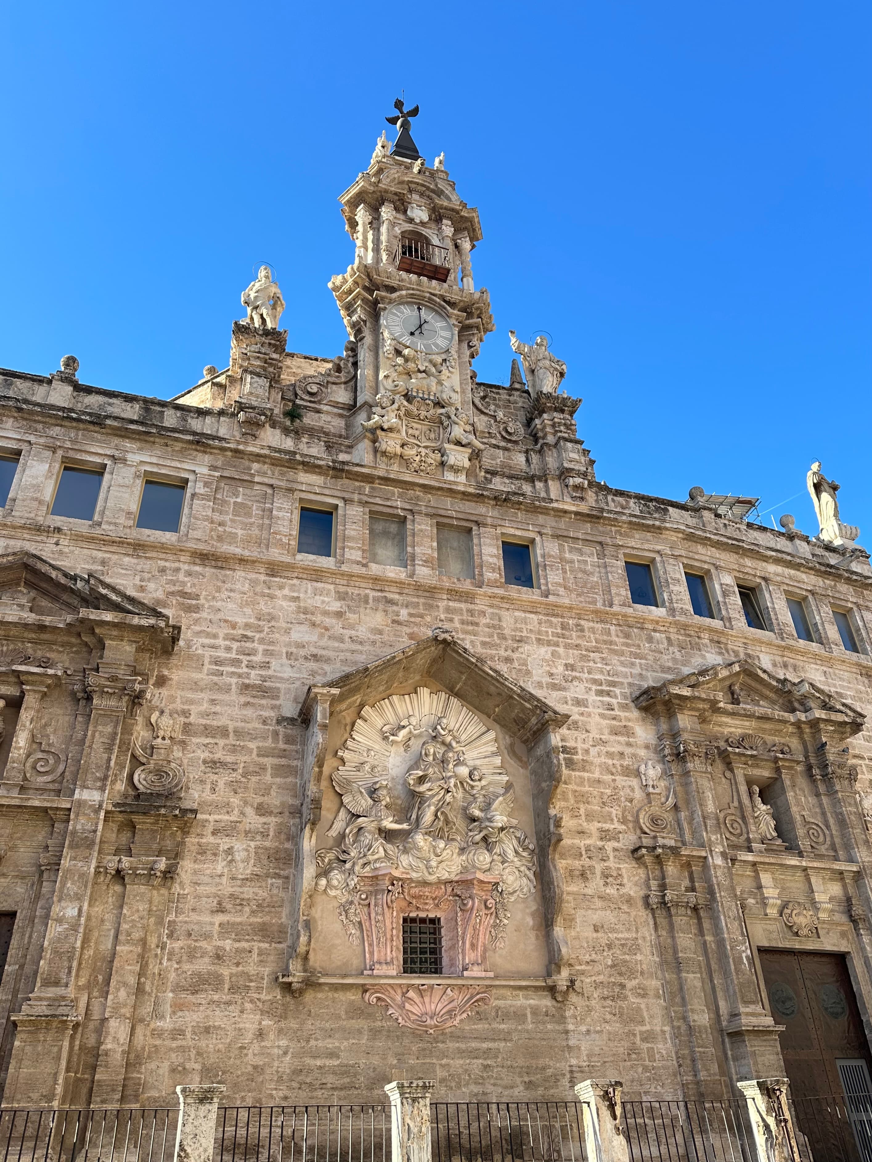 Real Parroquia de los Santos Juanes Valencia is a catholic church with a stunning example of Valencian Gothic architecture.