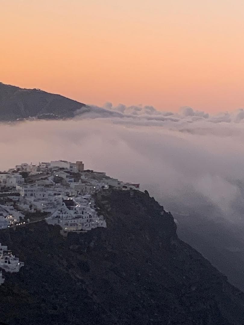 city of Santorini view