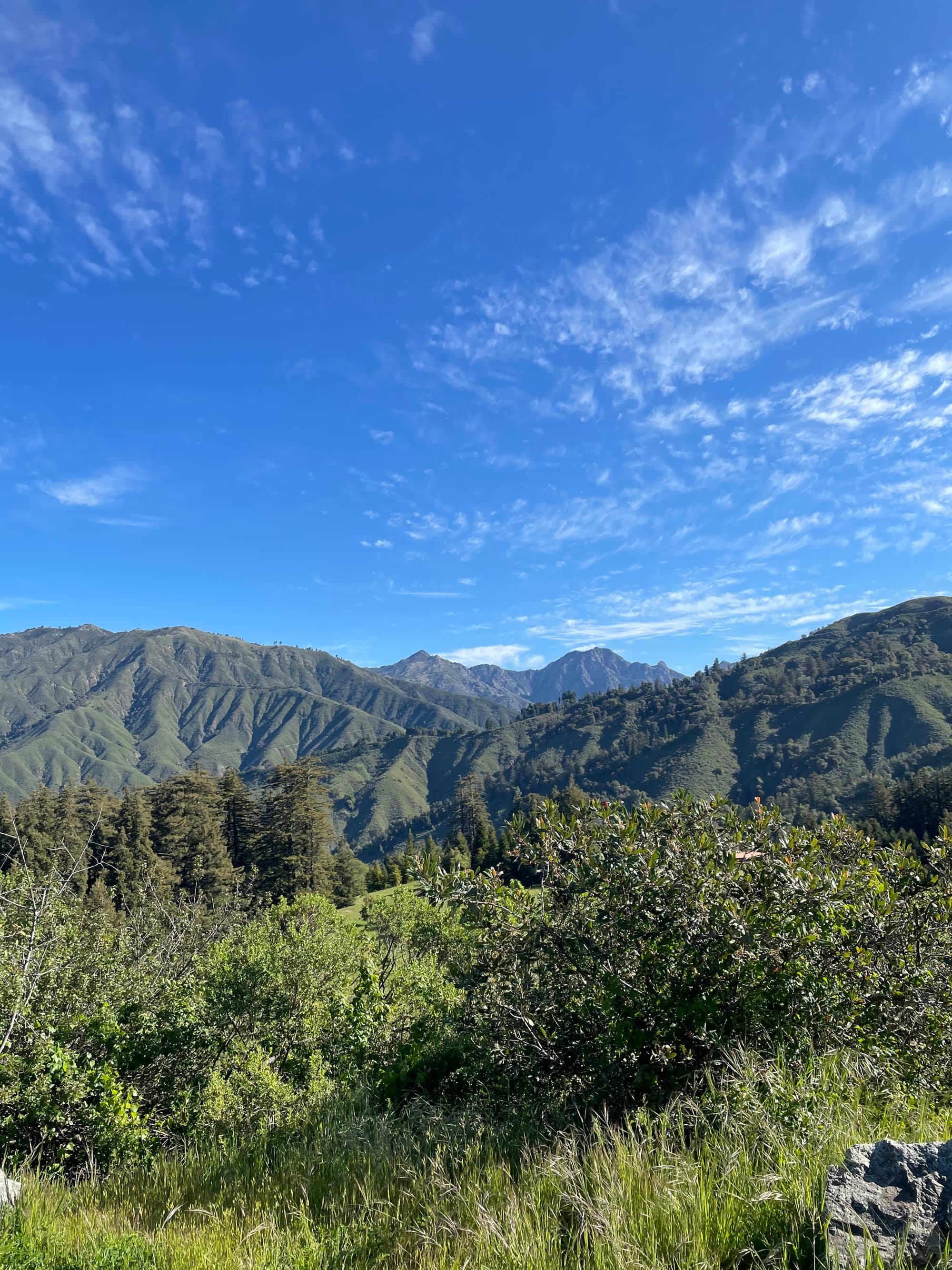 View of the valley