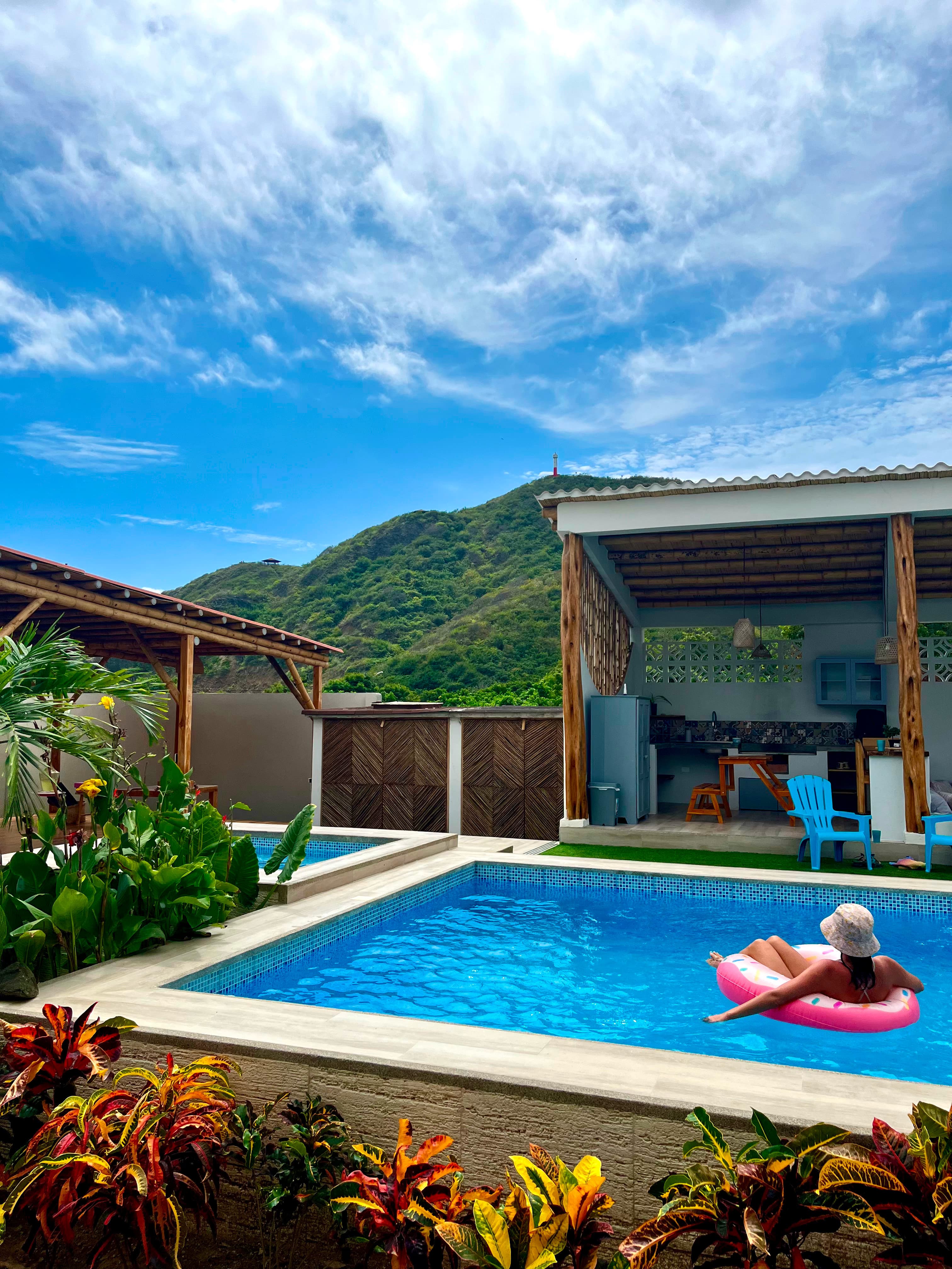 View of the pool