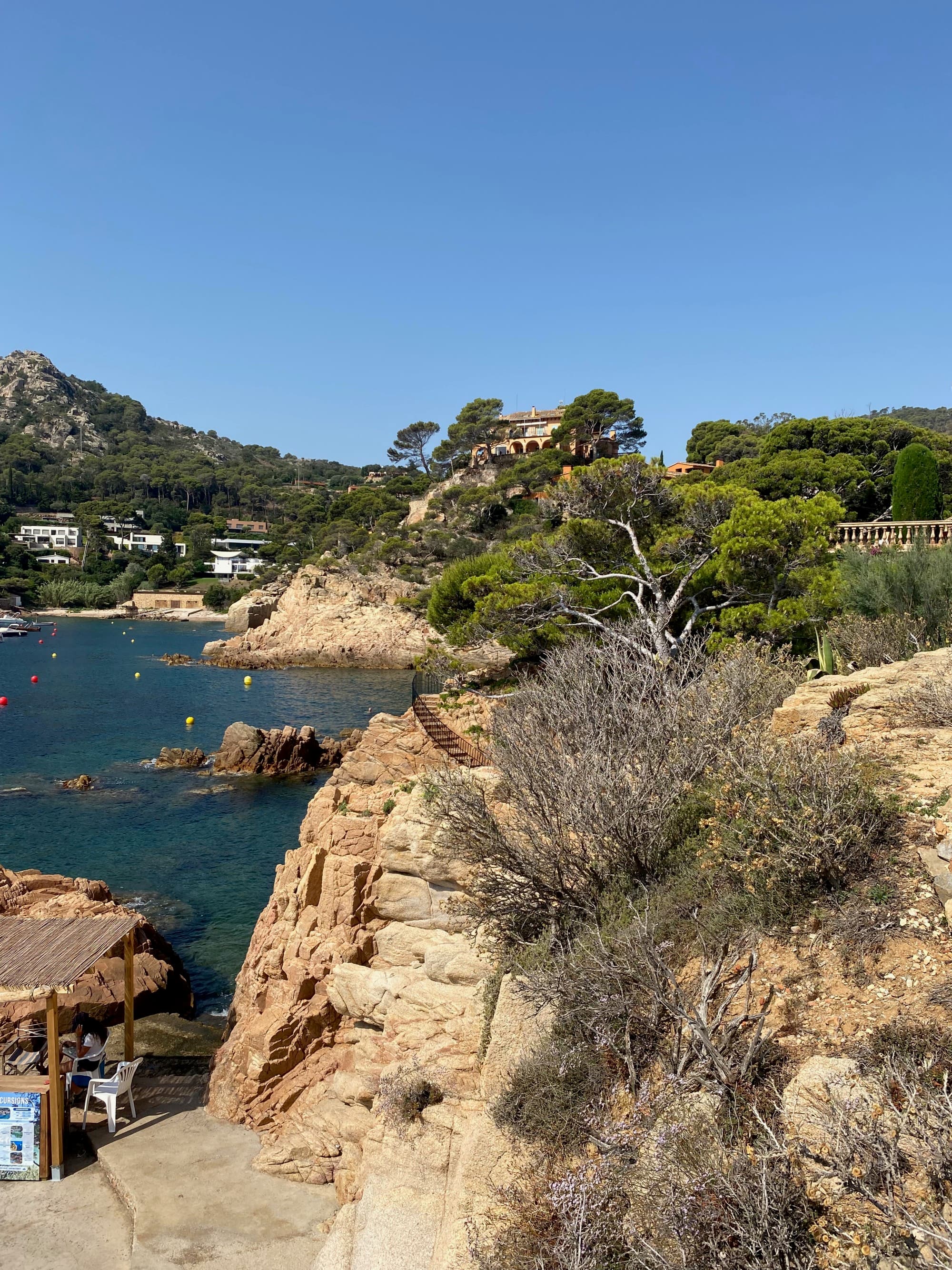 View of sea and seaside