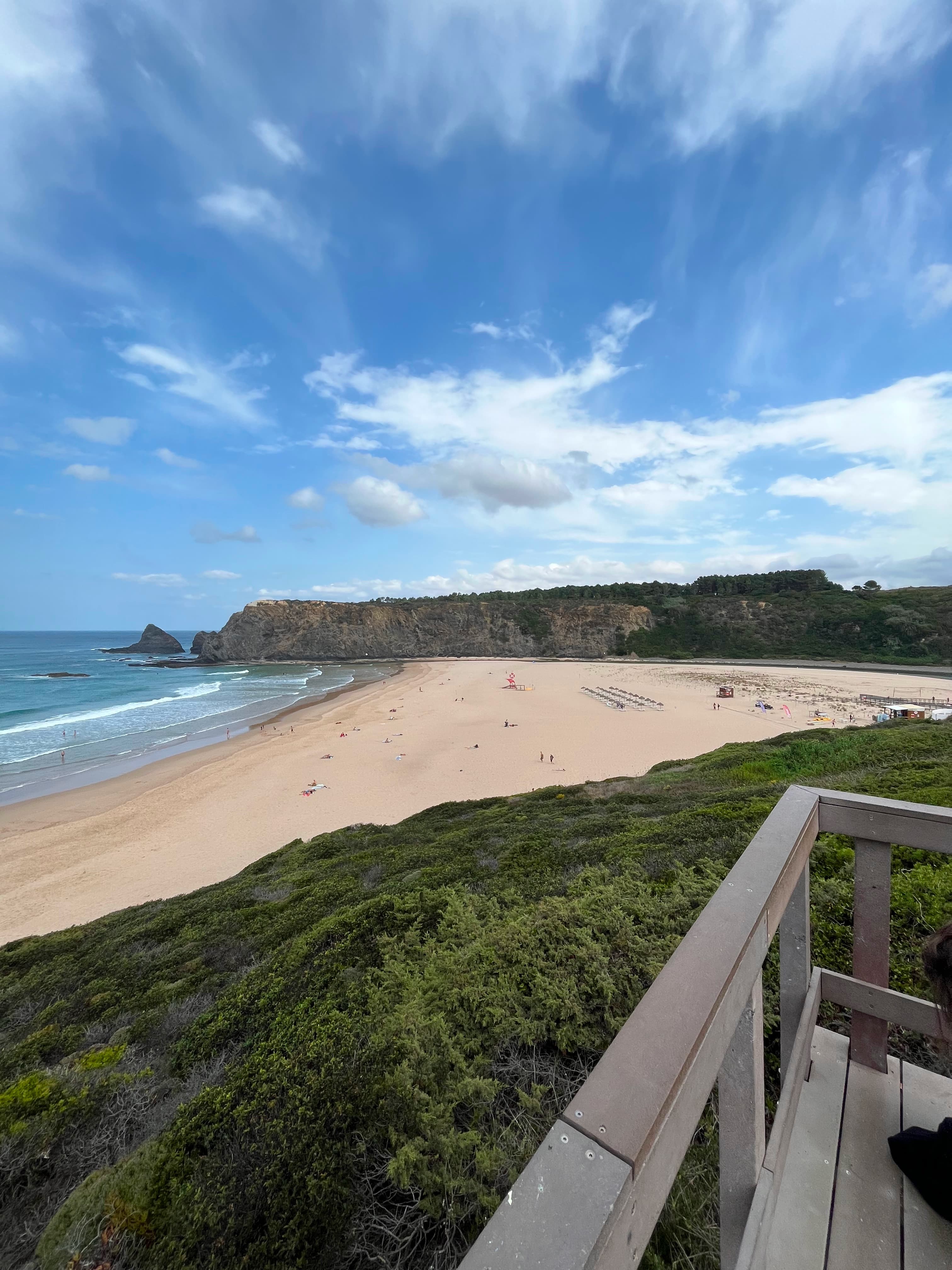 Sea and seaside view