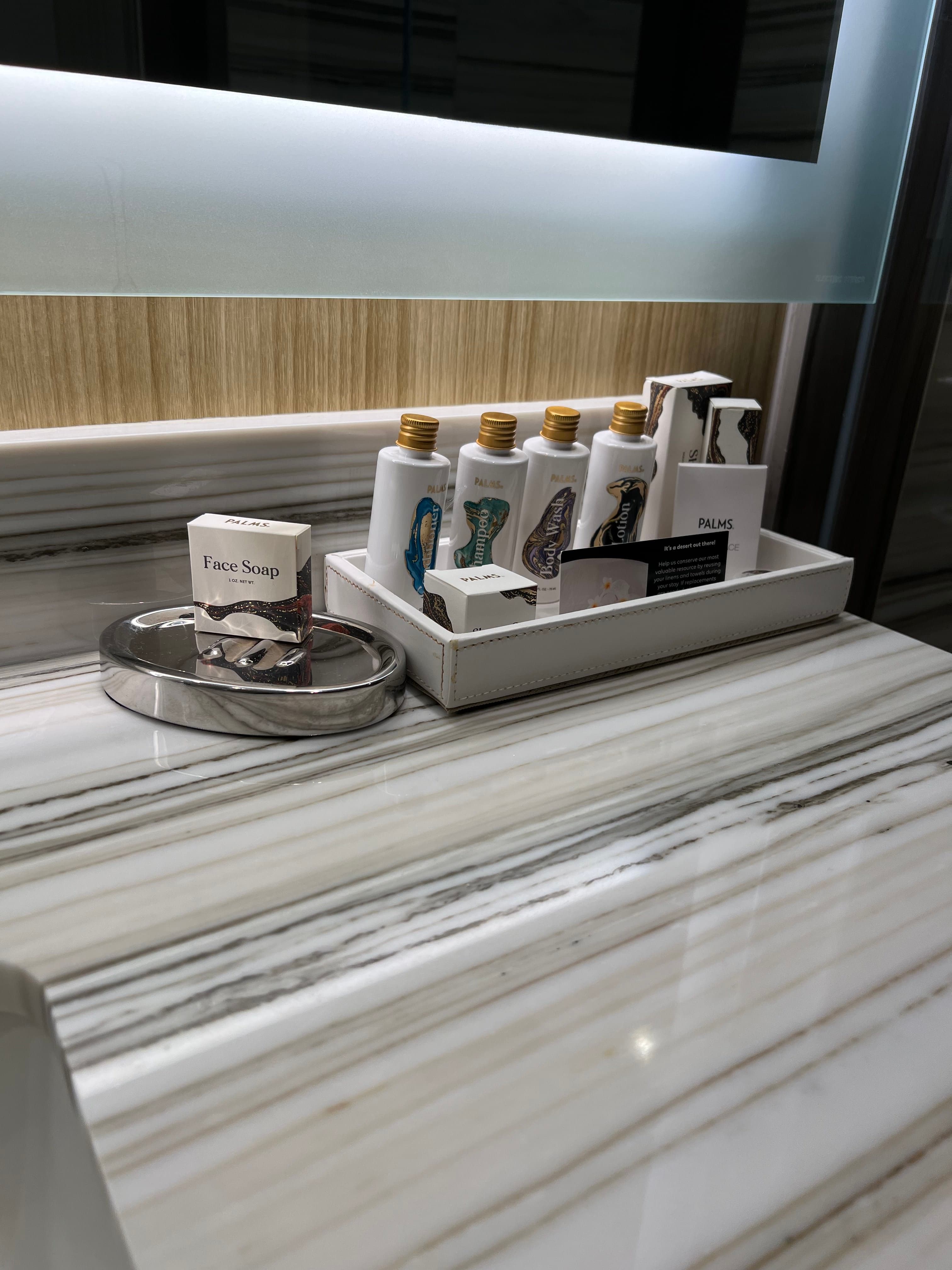 Amenities by hotel