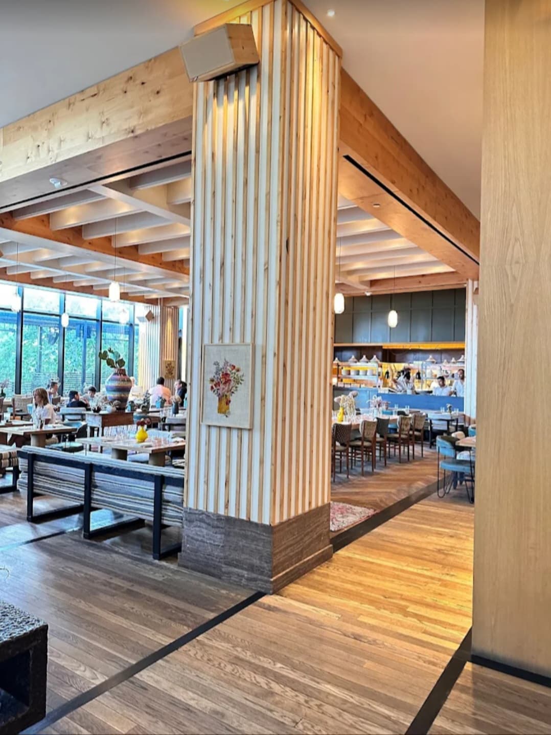 The dining area of the hotel