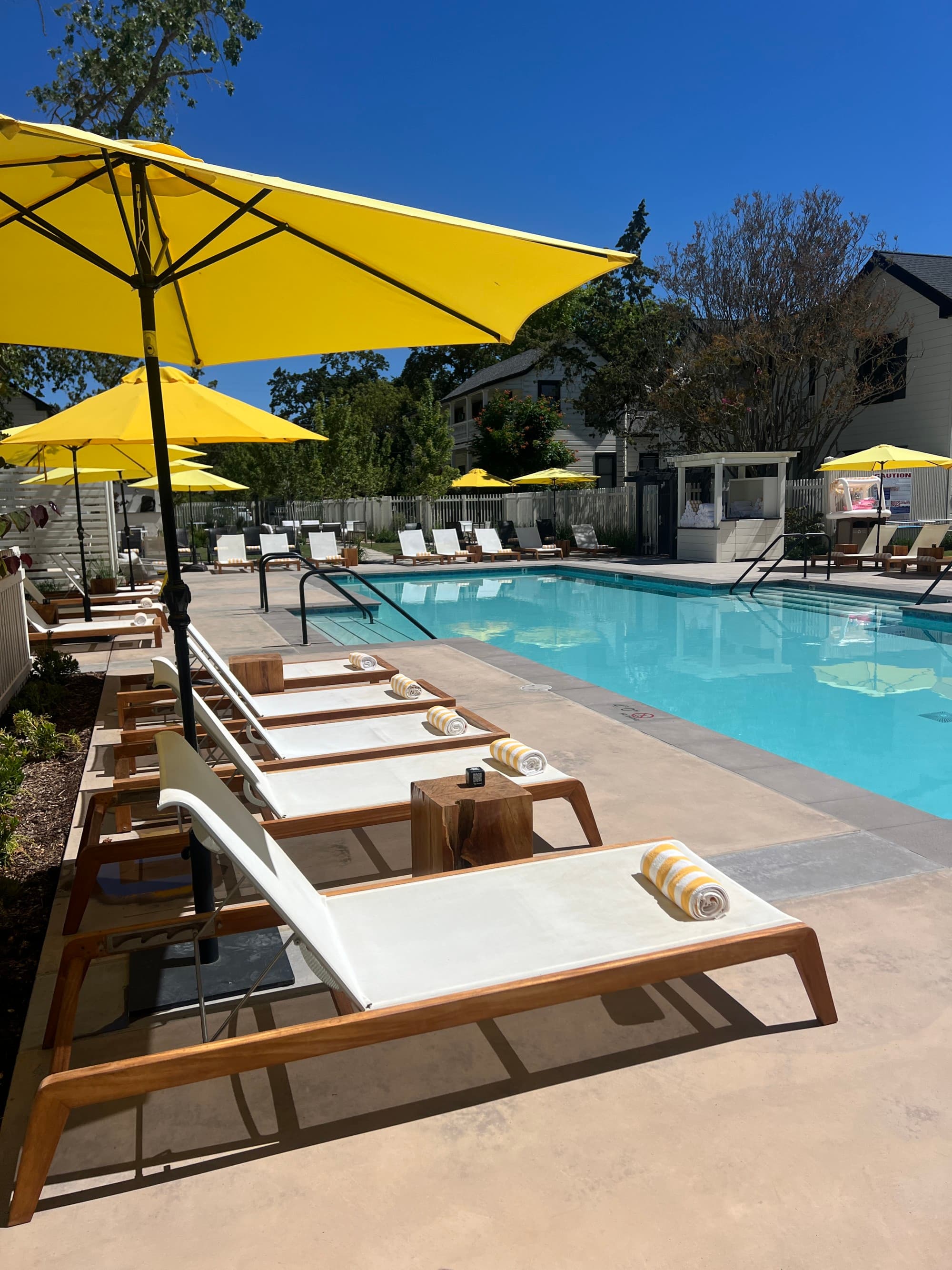 MacArthur Place Hotel & Spa Pool by The JEtSetting Fashionista - Emily Martin