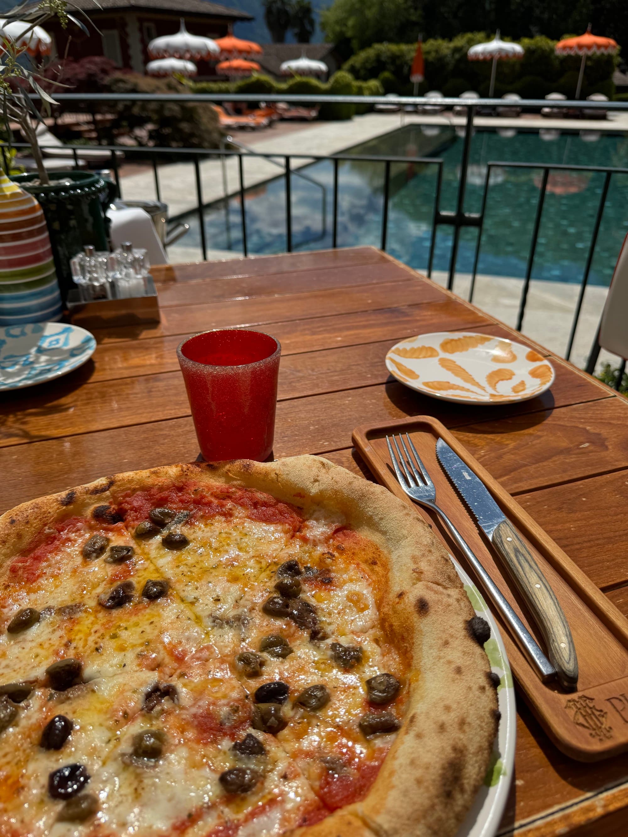 Pizza at Hotel