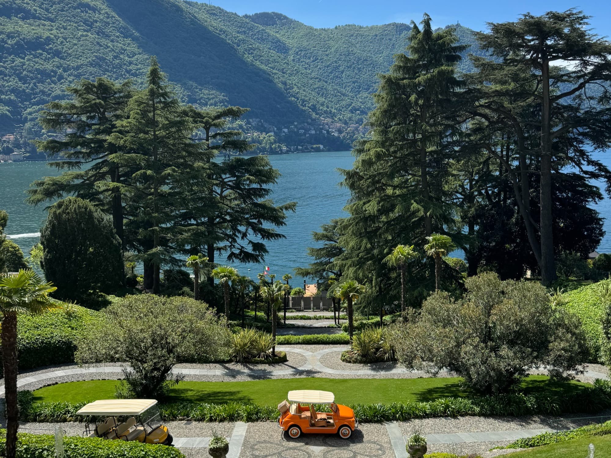 Lake View from the Hotel Balcony