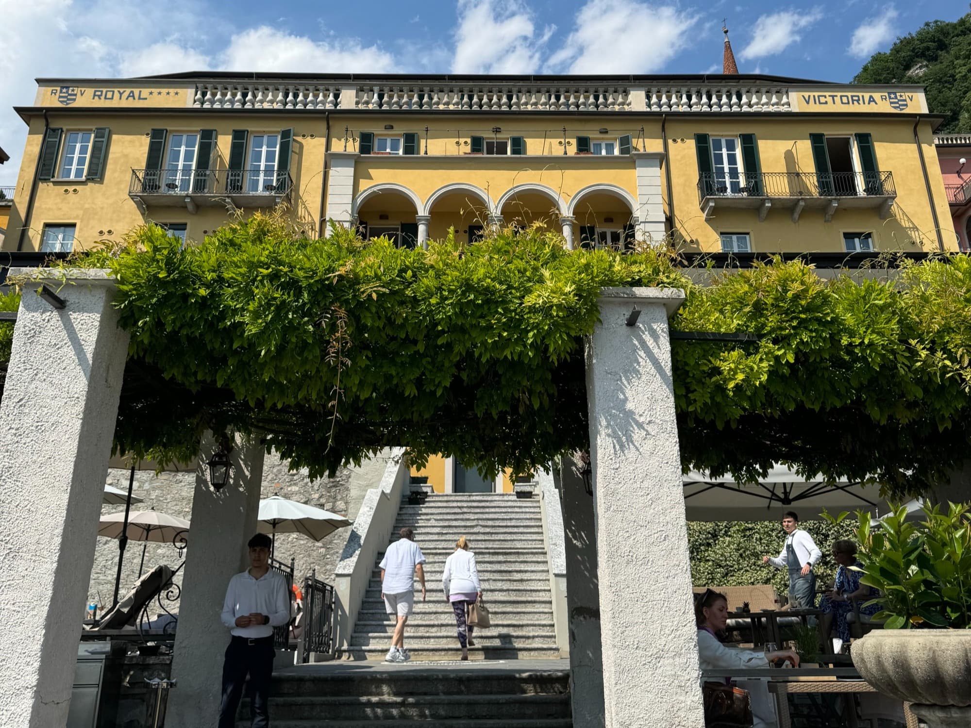 Hotel Royal Victoria Facade, Italy