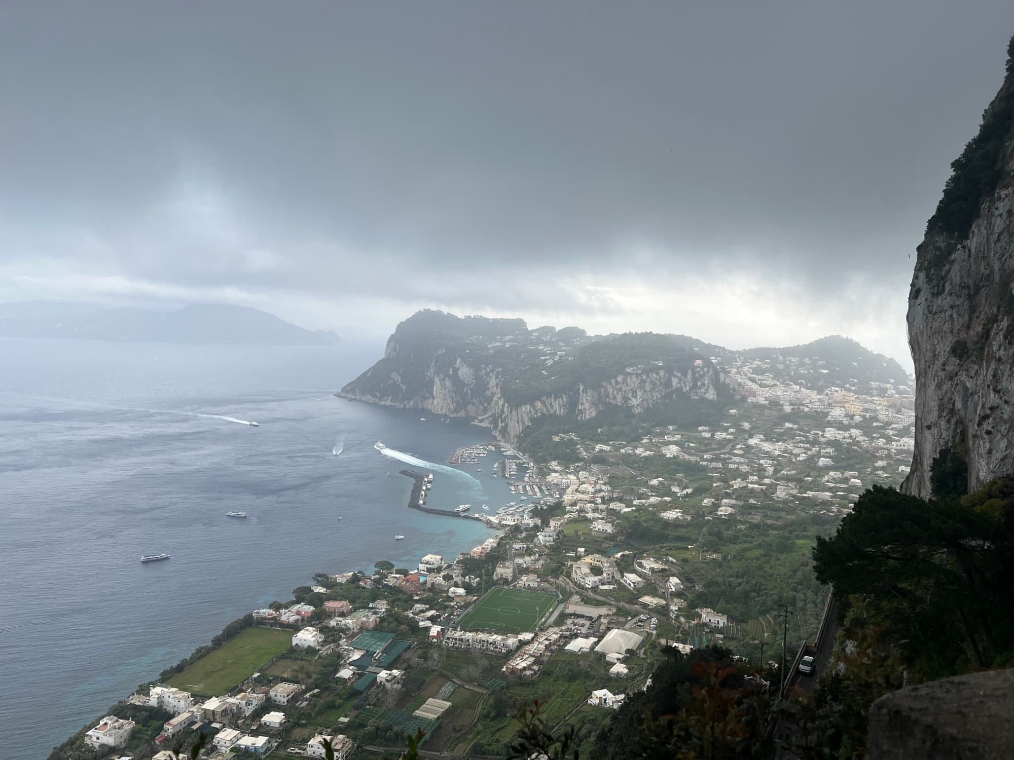 Sea and seaside view